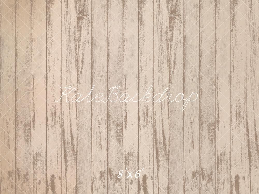 Kate Rustique Vintage Parquet Mur Sol Toile de fond conçue par Kate Image - Kate Backdrop FR