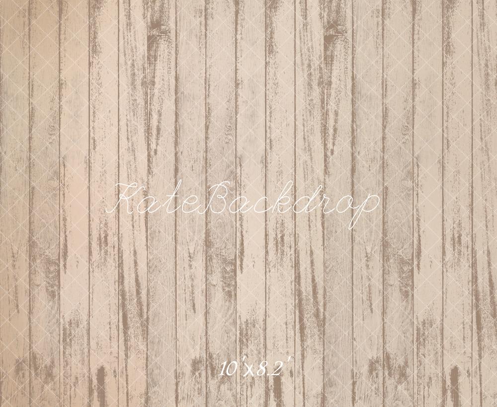 Kate Rustique Vintage Parquet Mur Sol Toile de fond conçue par Kate Image - Kate Backdrop FR
