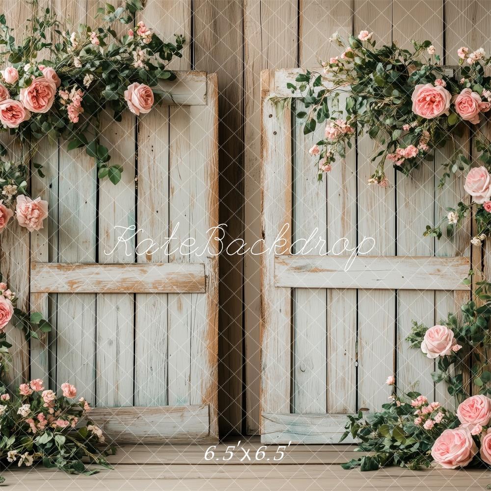 Kate Rustique Arche florale Porte Toile de fond conçue par Patty Robert - Kate Backdrop FR