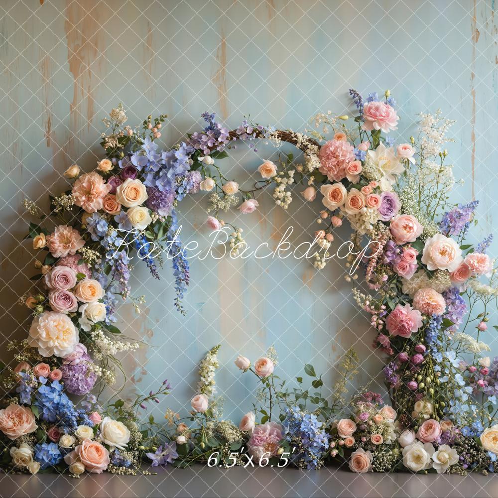 Kate Printemps Arche Florale Pastel Toile de fond conçue par Emetselch - Kate Backdrop FR
