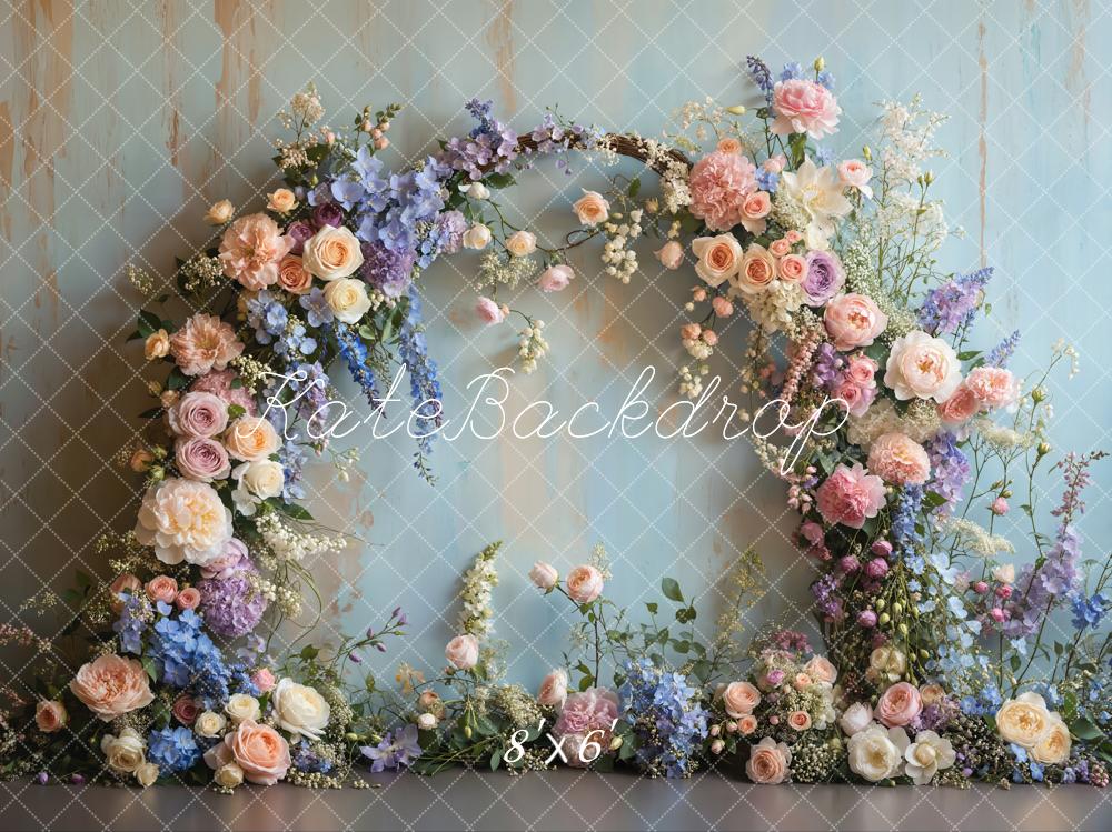 Kate Printemps Arche Florale Pastel Toile de fond conçue par Emetselch - Kate Backdrop FR