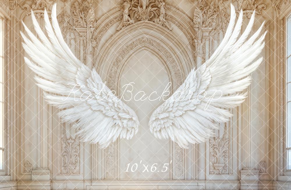 Kate Ailes d'ange Mur Rétro Arche Élégant Toile de fond conçue par Emetselch - Kate Backdrop FR