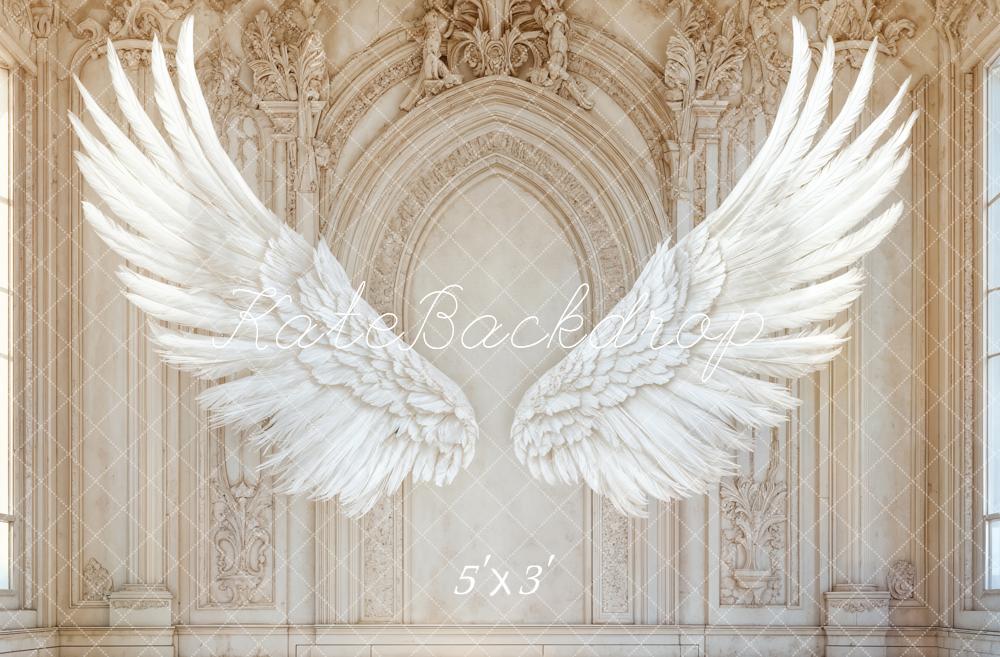 Kate Ailes d'ange Mur Rétro Arche Élégant Toile de fond conçue par Emetselch - Kate Backdrop FR