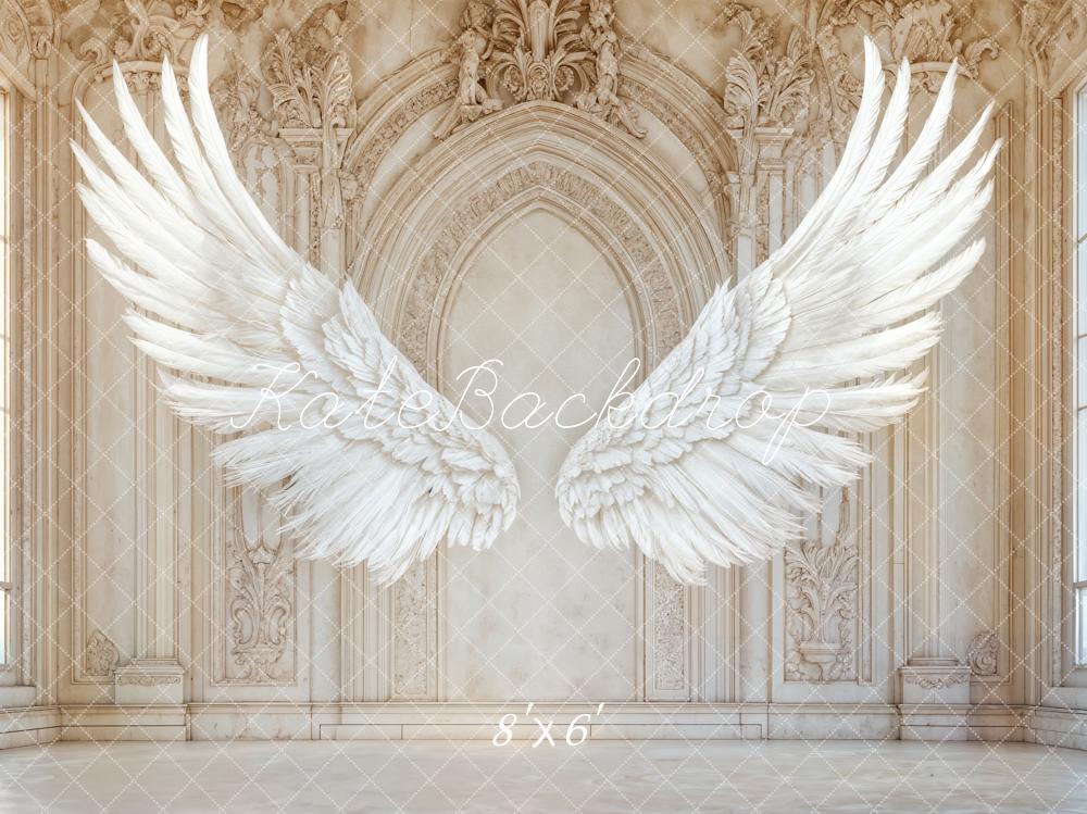 Kate Ailes d'ange Mur Rétro Arche Élégant Toile de fond conçue par Emetselch - Kate Backdrop FR