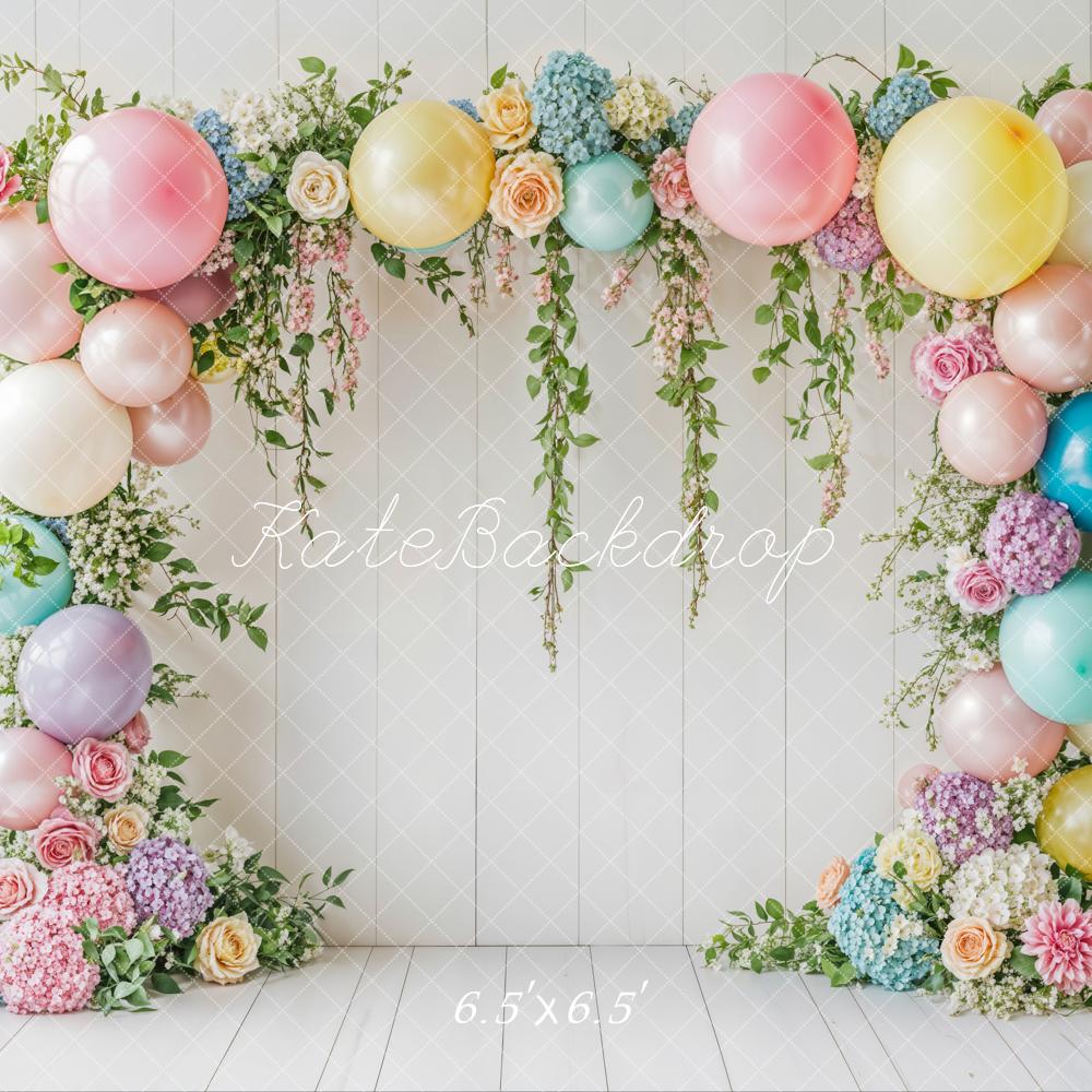 Kate Printemps Floral Arche de Ballons Toile de fond conçue par Emetselch - Kate Backdrop FR