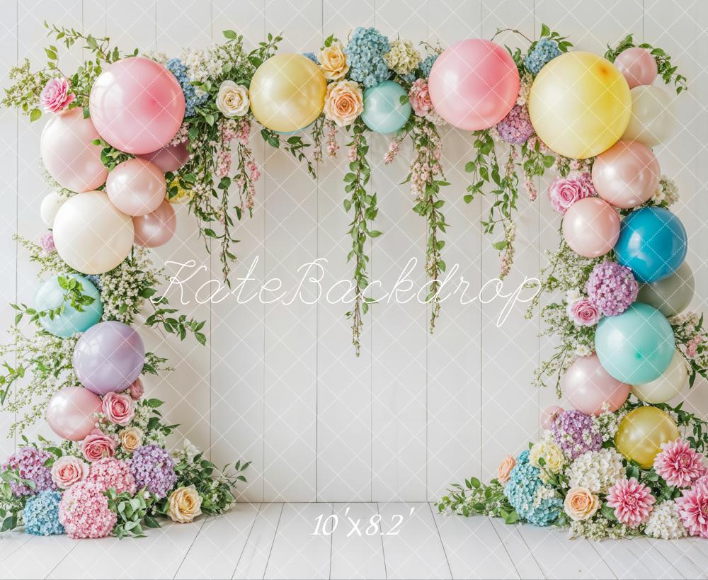 Kate Printemps Floral Arche de Ballons Toile de fond conçue par Emetselch - Kate Backdrop FR