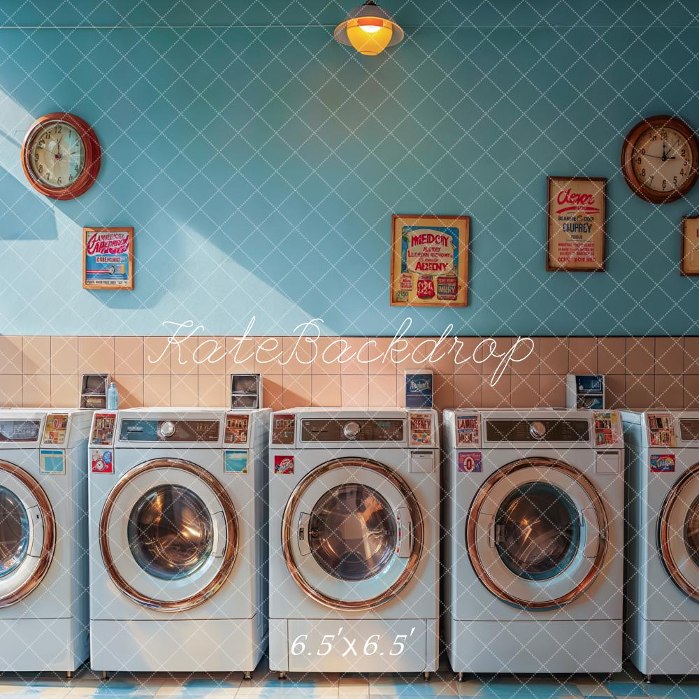 Kate Buanderie Lumière du soleil Rétro Toile de fond conçue par Emetselch - Kate Backdrop FR