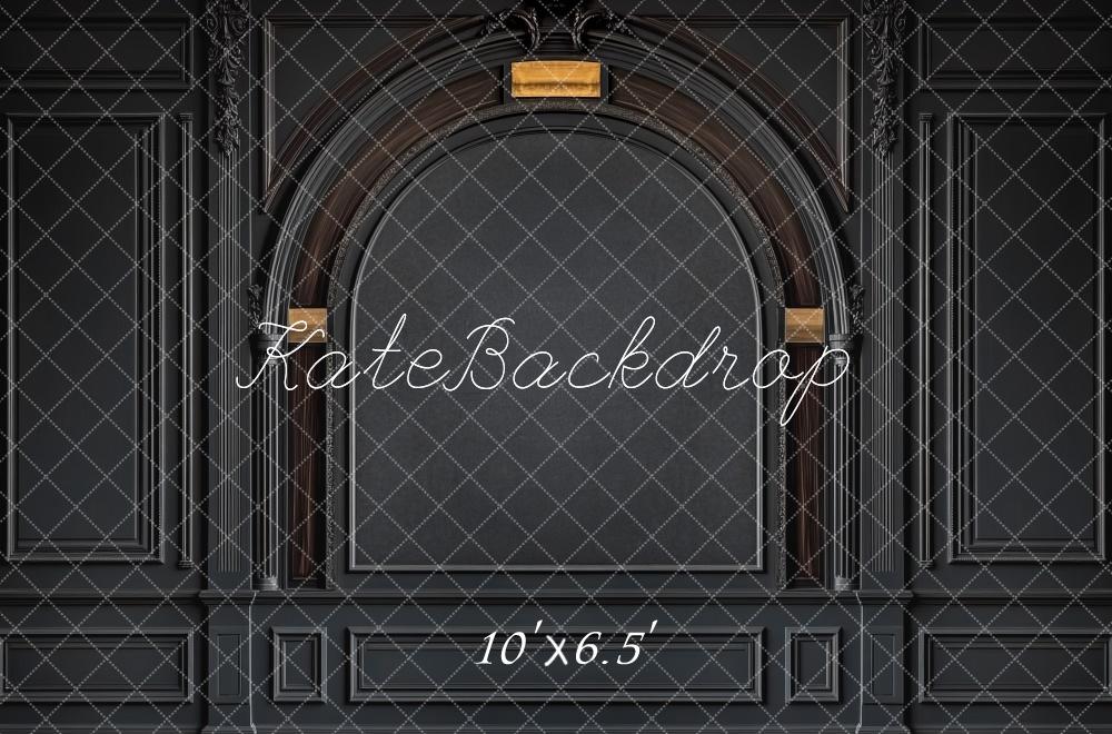 Kate Fête des pères Mur Rétro Noir Arche Toile de fond conçue par Mini MakeBelieve - Kate Backdrop FR