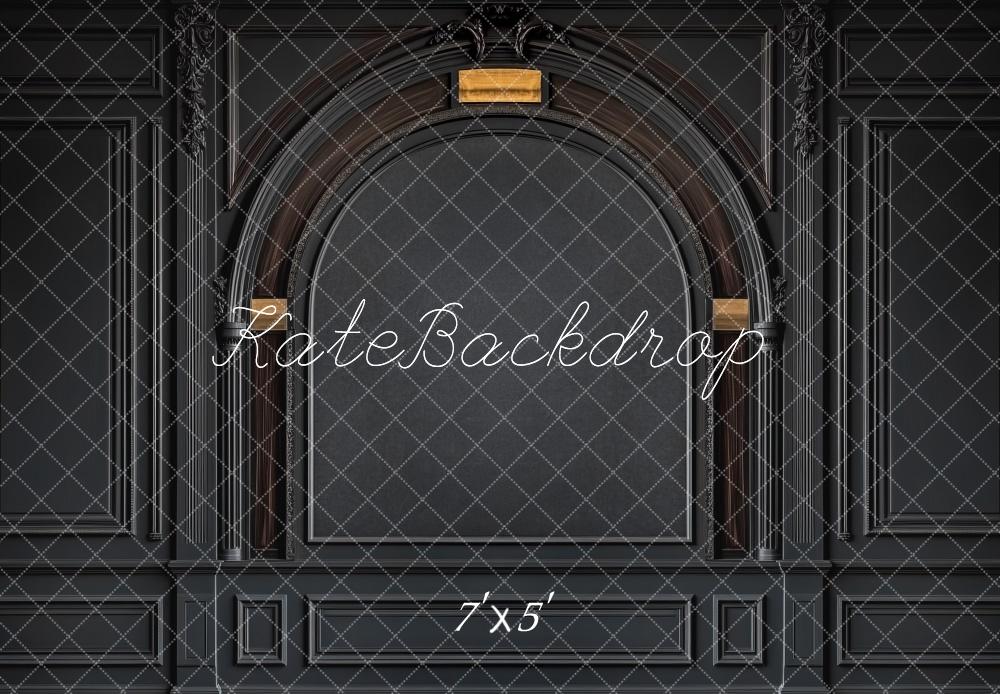 Kate Fête des pères Mur Rétro Noir Arche Toile de fond conçue par Mini MakeBelieve - Kate Backdrop FR