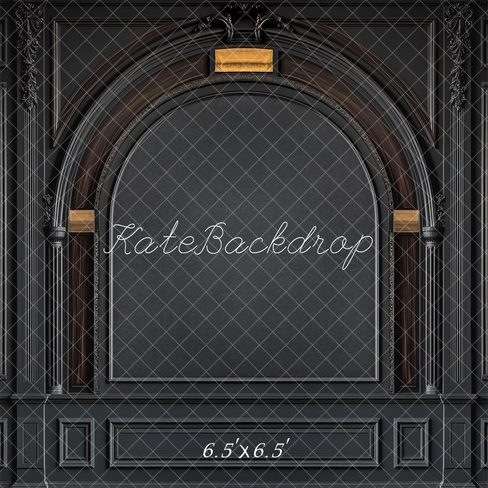 Kate Fête des pères Mur Rétro Noir Arche Toile de fond conçue par Mini MakeBelieve - Kate Backdrop FR