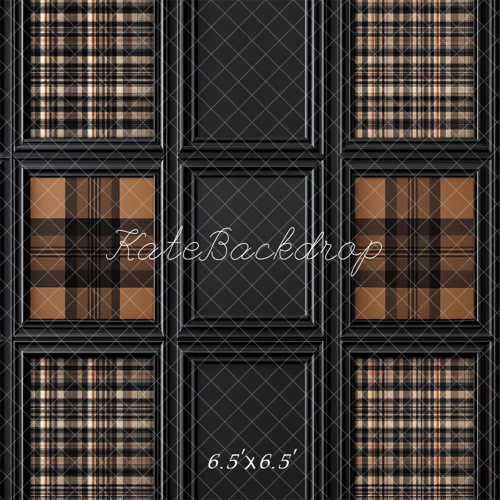 Kate Fête des pères Mur Cadre à Carreaux Rétro Toile de fond conçue par Mini MakeBelieve - Kate Backdrop FR