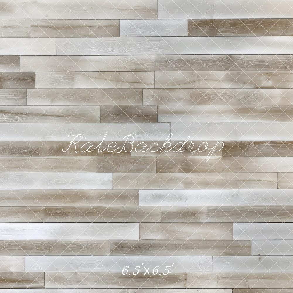 Kate Rétro Vintage Parquet Bois Sol Toile de fond conçue par Mini MakeBelieve - Kate Backdrop FR