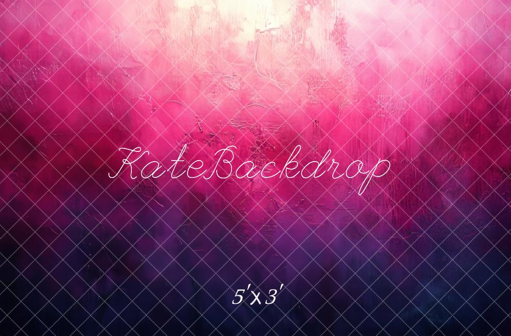 Kate Rose Violet Abstrait Portrait Toile de fond conçue par Mini MakeBelieve - Kate Backdrop FR