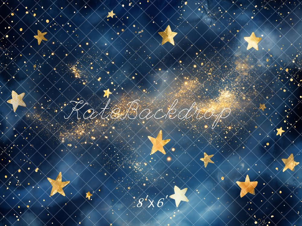 Kate Nuit étoilée Ciel Galaxie Anniversaire Toile de fond conçue par Emetselch - Kate Backdrop FR