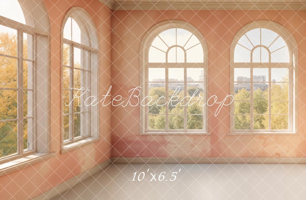 Kate Rétro Élégant Fenêtre Coin Intérieur Toile de fond conçue par Emetselch - Kate Backdrop FR
