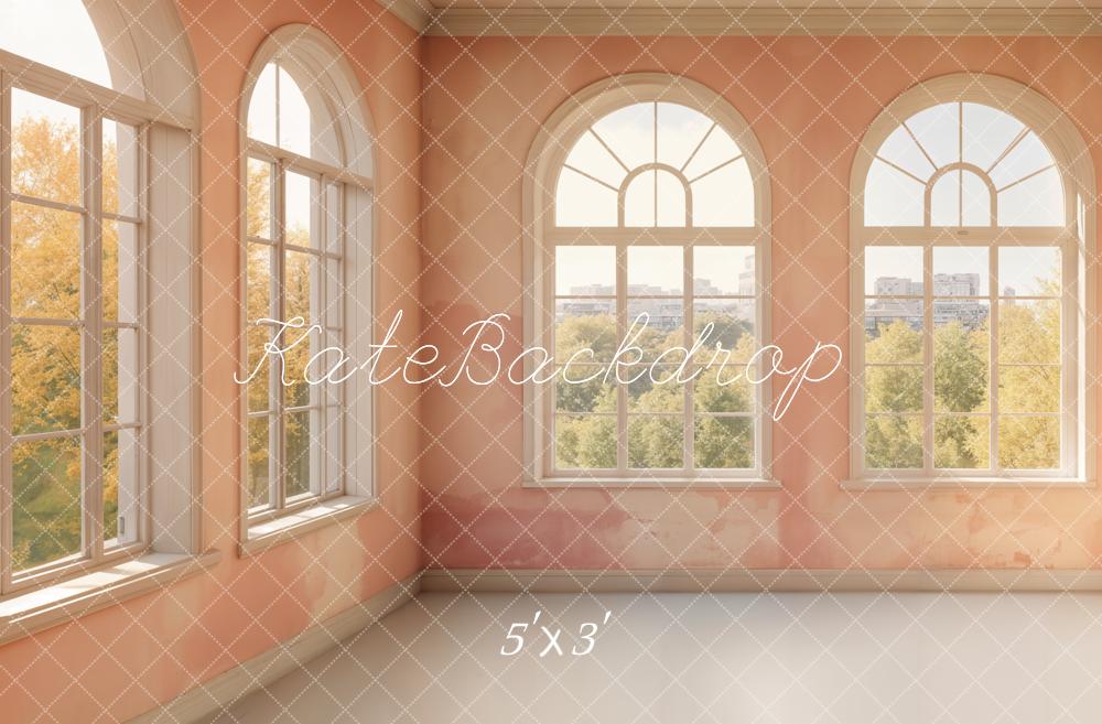 Kate Rétro Élégant Fenêtre Coin Intérieur Toile de fond conçue par Emetselch - Kate Backdrop FR