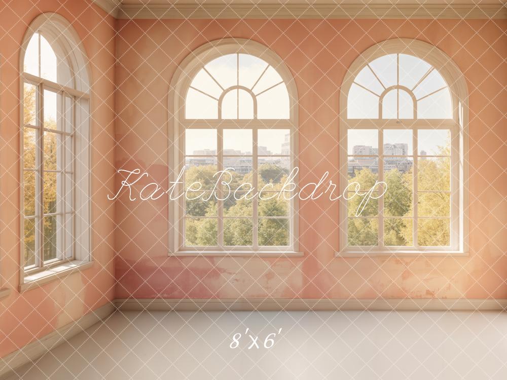 Kate Rétro Élégant Fenêtre Coin Intérieur Toile de fond conçue par Emetselch - Kate Backdrop FR