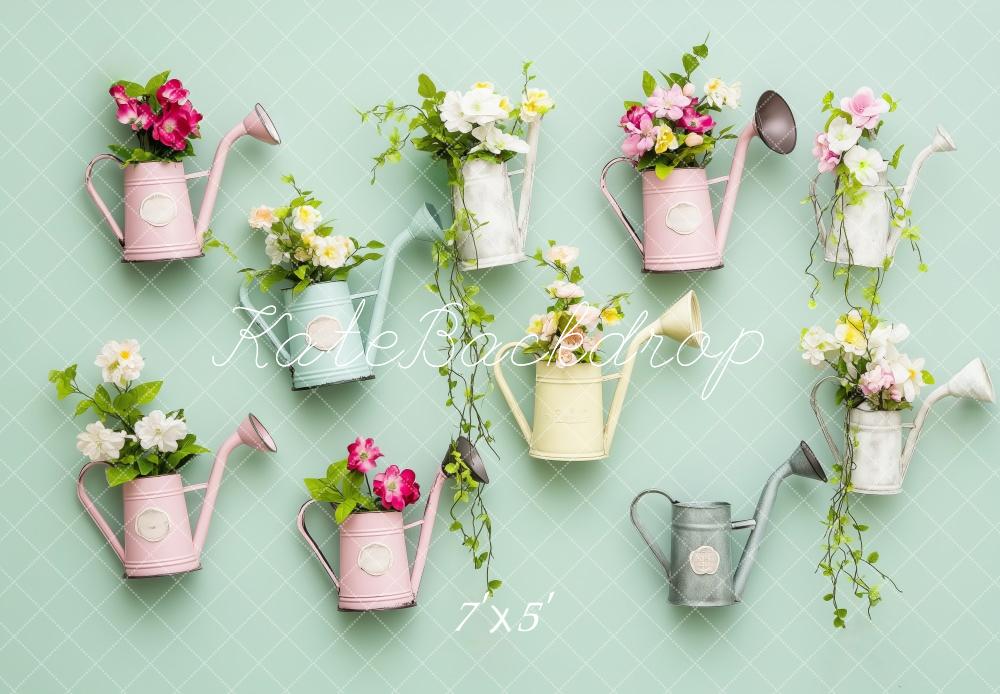 Kate Printemps Outils de Jardinage Toile de fond conçue par Patty Roberts - Kate Backdrop FR