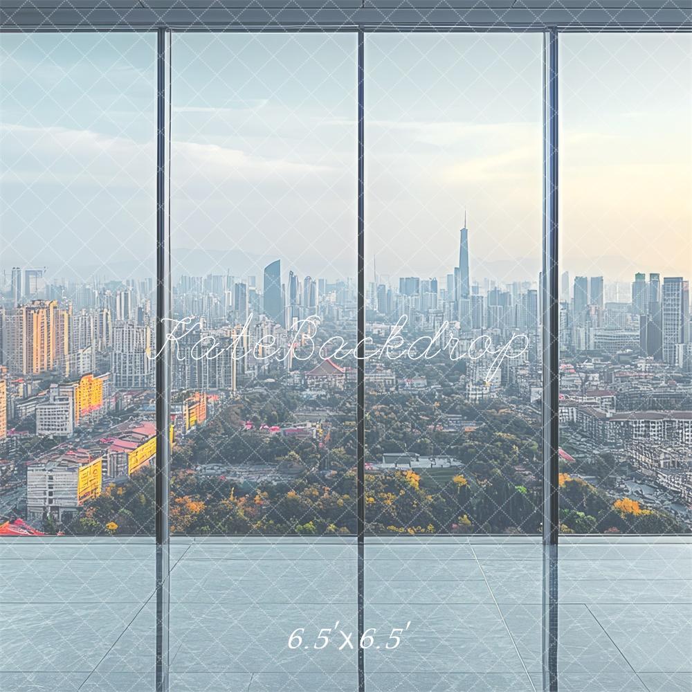 Kate Entreprise Ville Fenêtre Moderne Toile de fond conçue par Mini MakeBelieve - Kate Backdrop FR