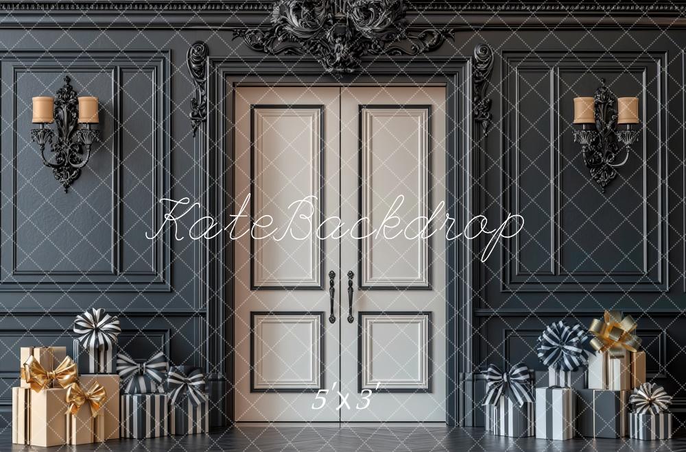 Kate Anniversaire Cadeaux Mur Rétro Porte Toile de fond conçue par Mini MakeBelieve - Kate Backdrop FR