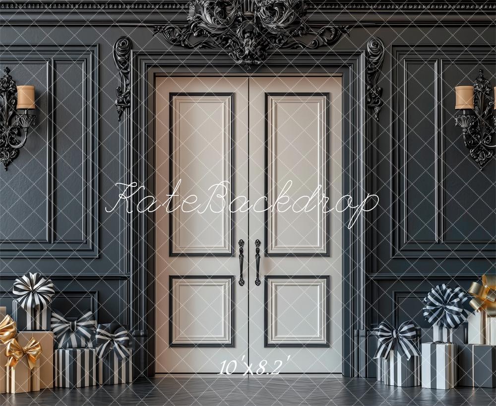 Kate Anniversaire Cadeaux Mur Rétro Porte Toile de fond conçue par Mini MakeBelieve - Kate Backdrop FR