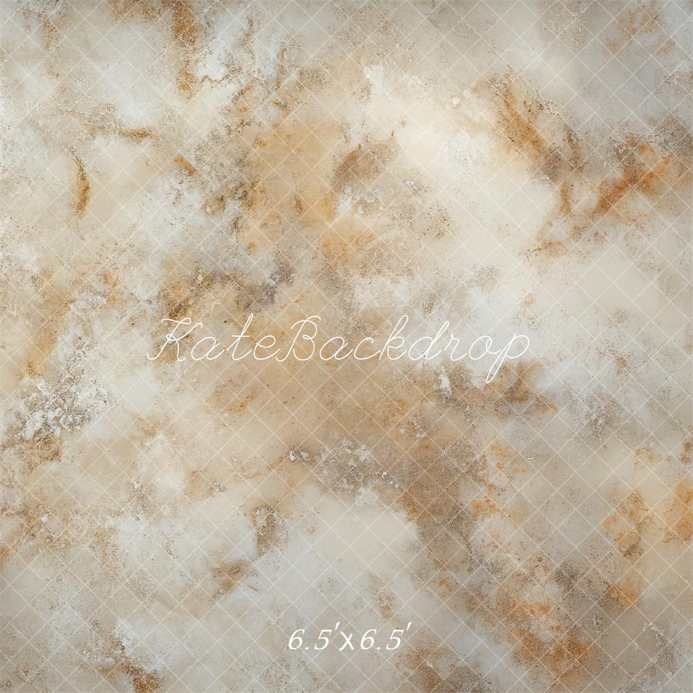 Kate Abstrait Marbre Beige Sol Toile de fond conçue par Mini MakeBelieve - Kate Backdrop FR