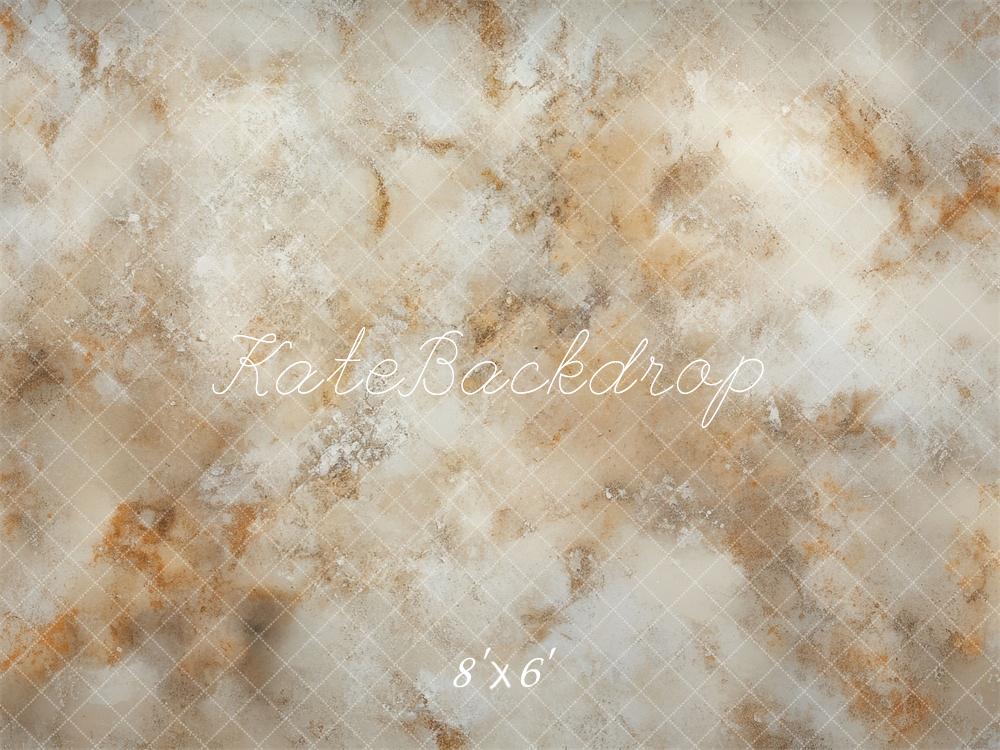 Kate Abstrait Marbre Beige Sol Toile de fond conçue par Mini MakeBelieve - Kate Backdrop FR
