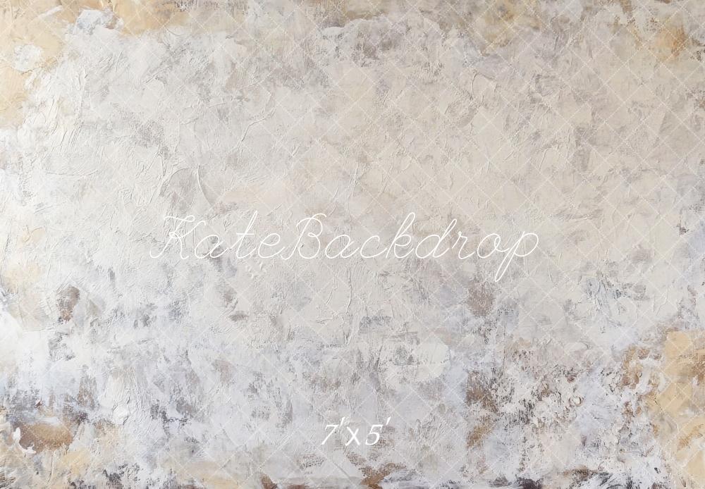 Kate Abstrait Neutre Blanc Sol Toile de fond conçue par Mini MakeBelieve - Kate Backdrop FR