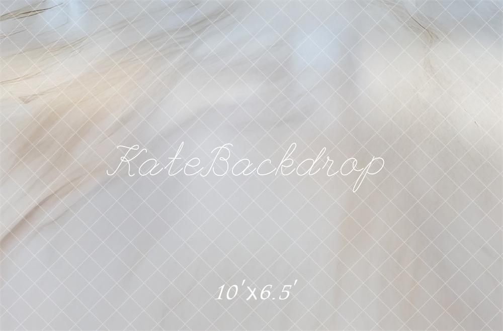 Kate Marbre Doux Dégradé Blanc Sol Toile de fond conçue par Mini MakeBelieve - Kate Backdrop FR