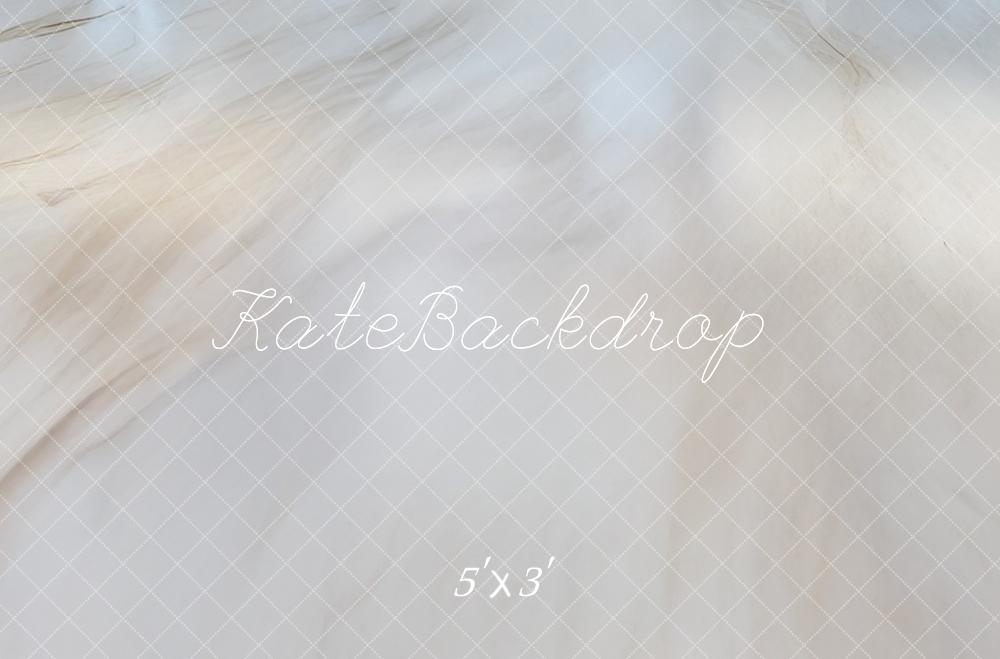Kate Marbre Doux Dégradé Blanc Sol Toile de fond conçue par Mini MakeBelieve - Kate Backdrop FR