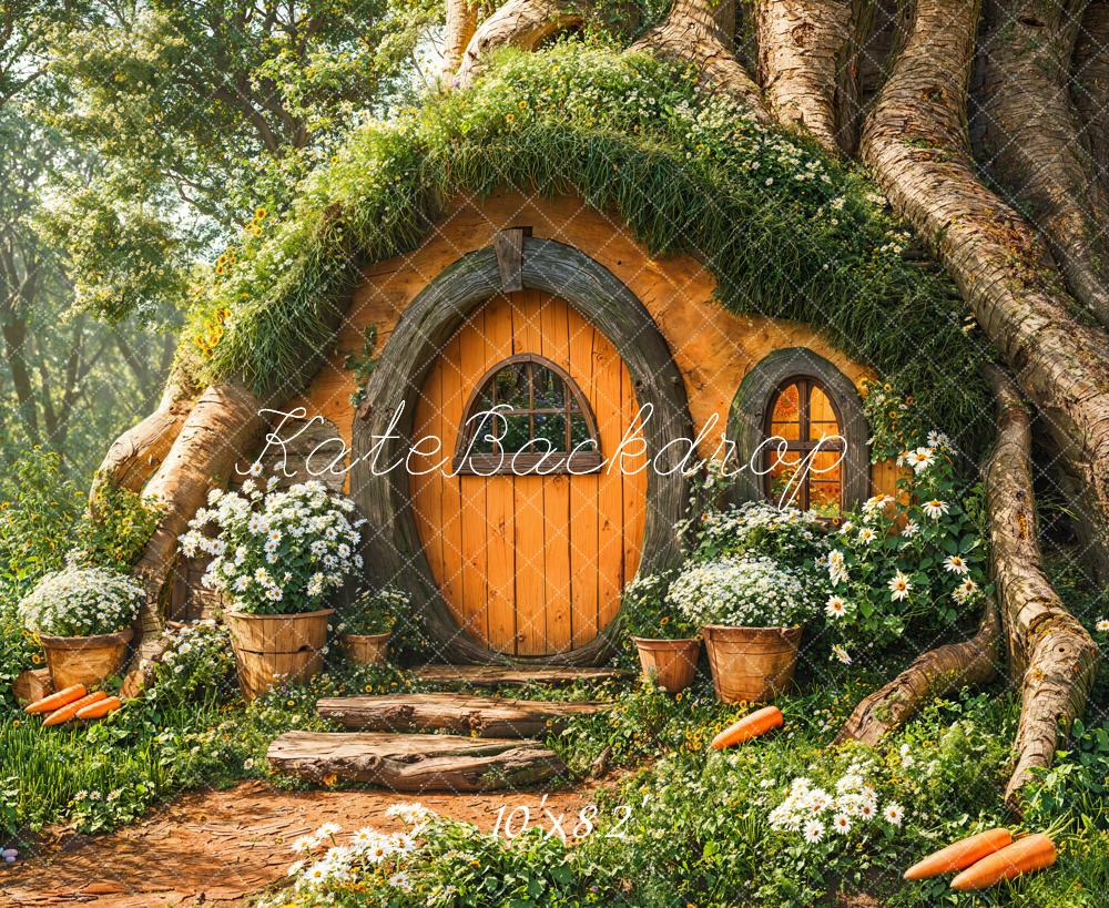 Kate Forêt Maison dans les Arbres Fée Toile de fond conçue par Emetselch - Kate Backdrop FR