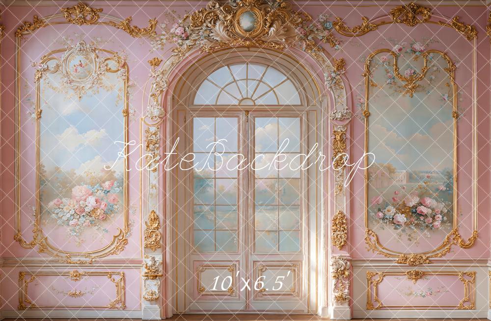 Kate Porte Mur Vintage Rose Princesse Élégant Toile de fond conçue par Emetselch - Kate Backdrop FR