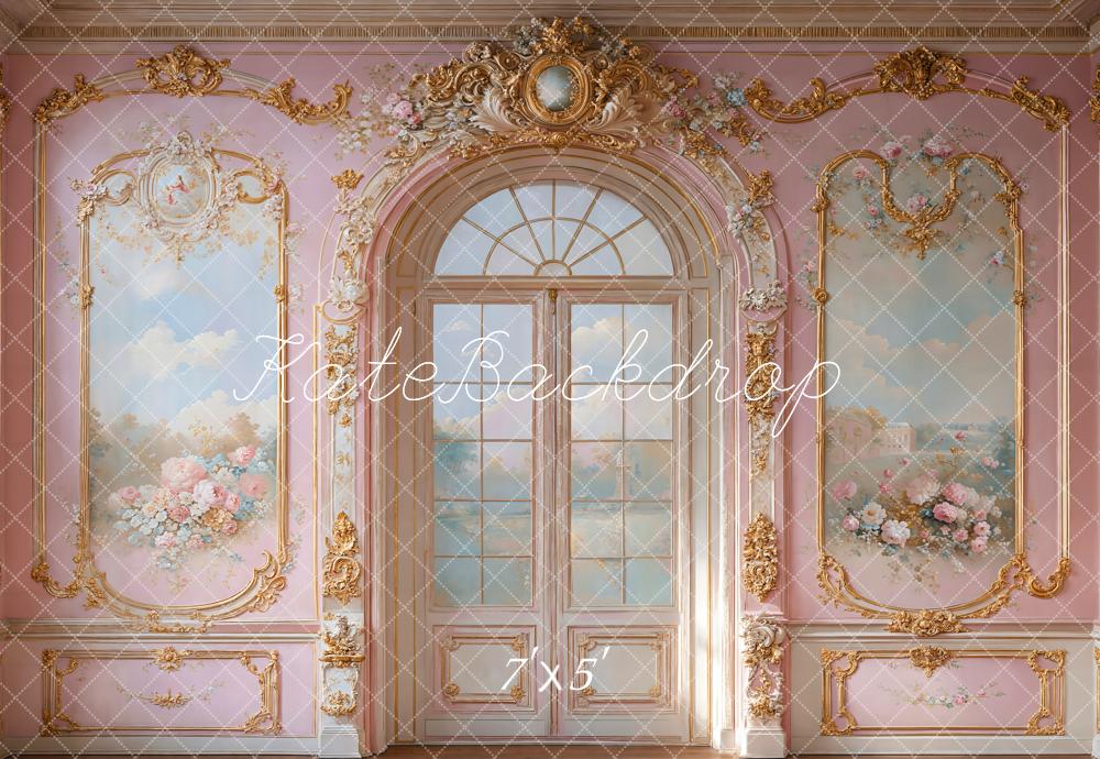 Kate Porte Mur Vintage Rose Princesse Élégant Toile de fond conçue par Emetselch - Kate Backdrop FR