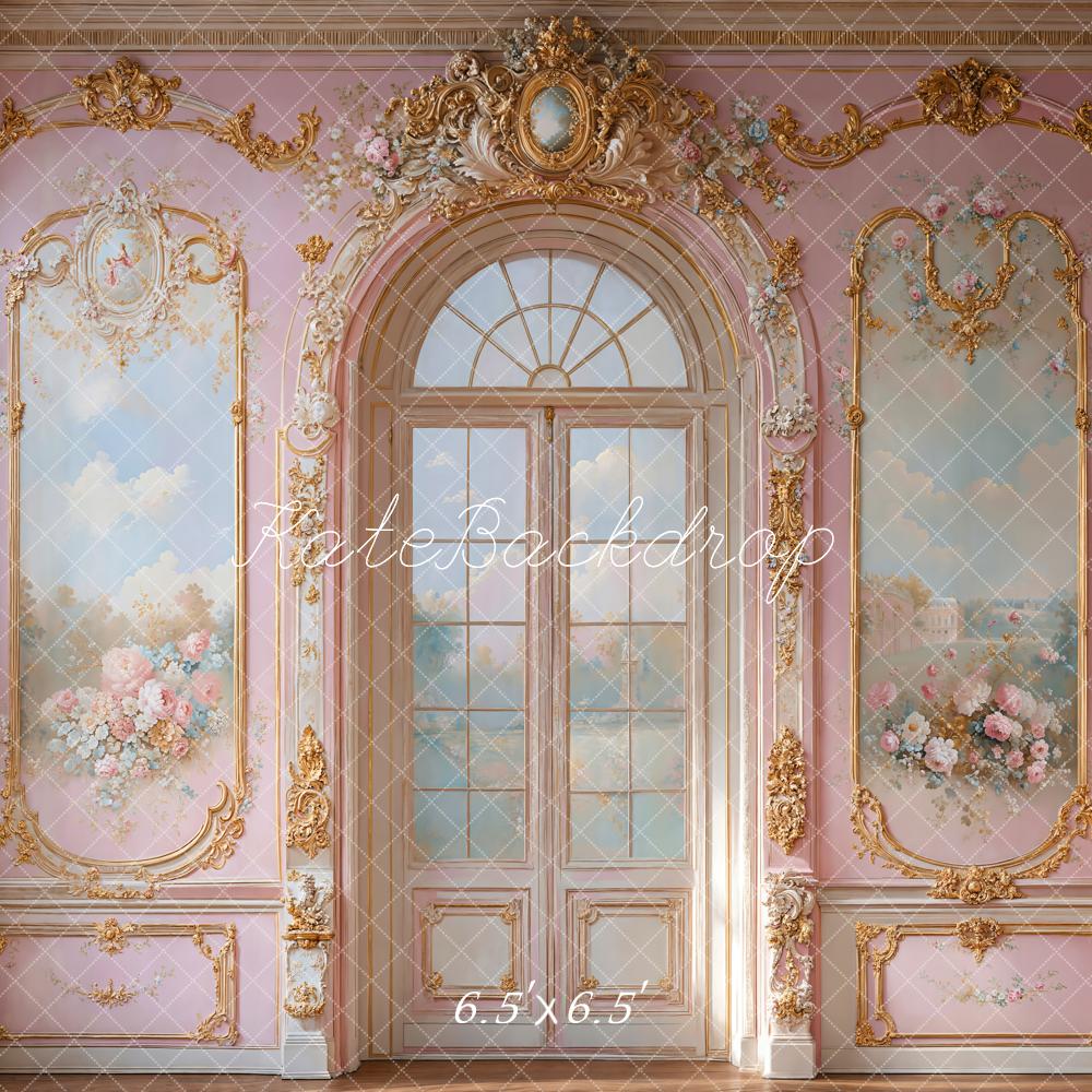 Kate Porte Mur Vintage Rose Princesse Élégant Toile de fond conçue par Emetselch - Kate Backdrop FR