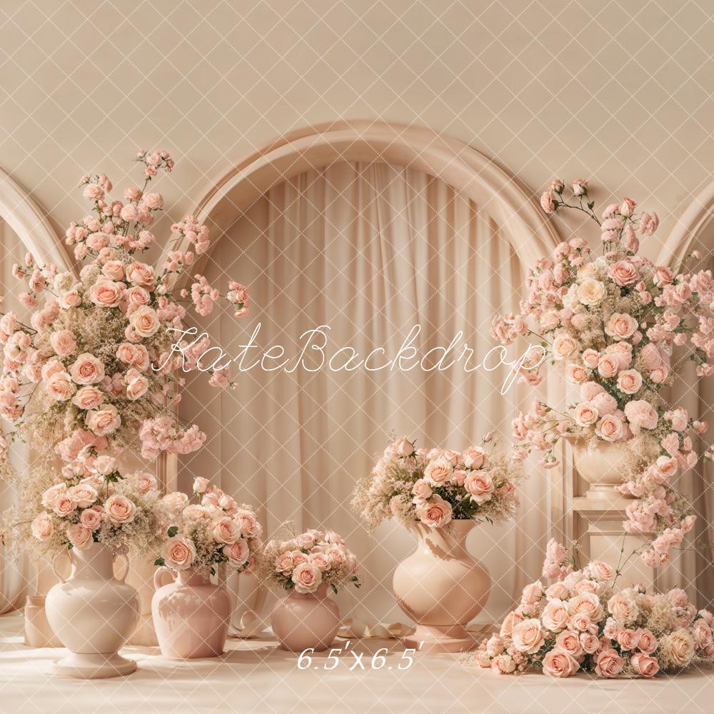 Kate Fête des Mères Fleurs Arche Élégant Toile de fond conçue par Emetselch - Kate Backdrop FR