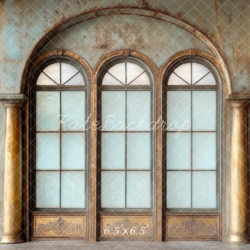 Kate Fête des Pères Vintage Arche Fenêtre Toile de fond conçue par Mini MakeBelieve - Kate Backdrop FR