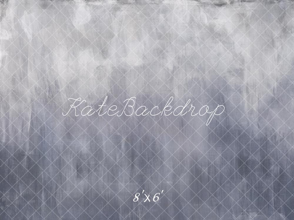 Kate Texture Abstraite Gris Portrait Toile de fond conçue par Mini MakeBelieve - Kate Backdrop FR