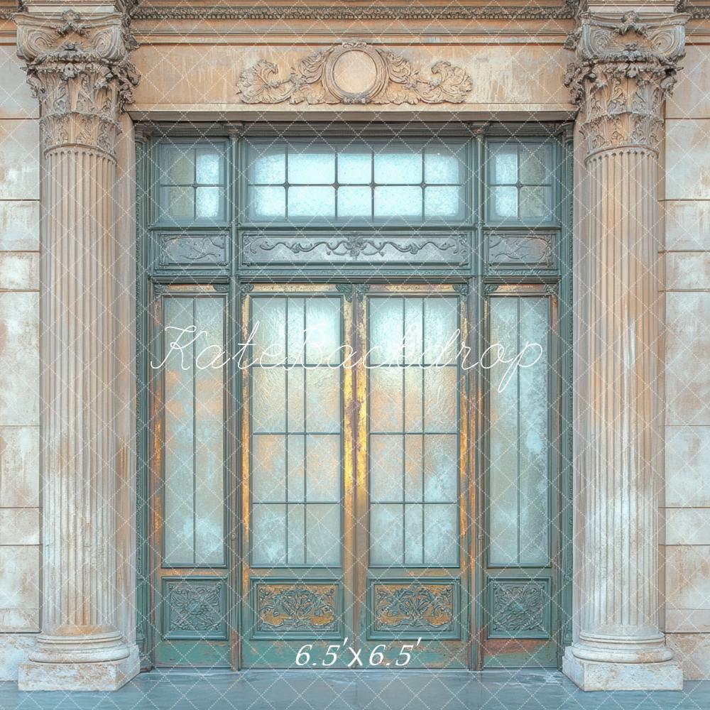 Kate Porte Architecturale Vintage Toile de fond conçue par Mini MakeBelieve - Kate Backdrop FR