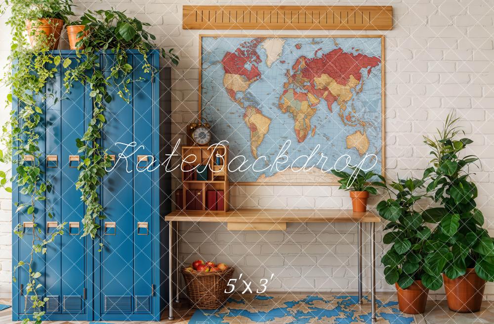 Kate Classe Carte Plantes Casier Toile de fond conçue par Emetselch - Kate Backdrop FR