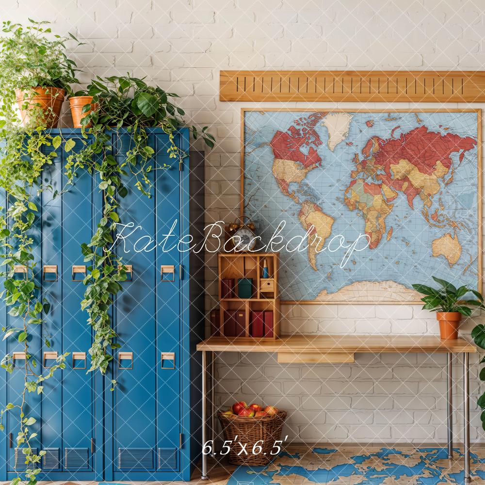 Kate Classe Carte Plantes Casier Toile de fond conçue par Emetselch - Kate Backdrop FR