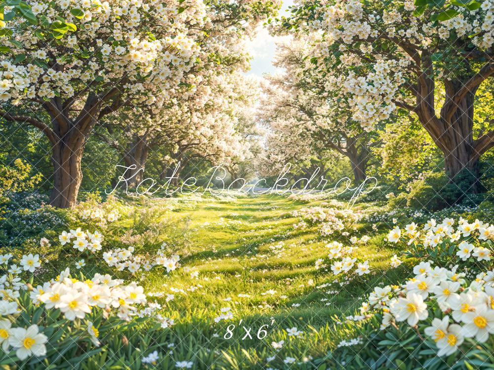Kate Printemps Fleurs Forêt Prairie Toile de fond conçue par Emetselch - Kate Backdrop FR