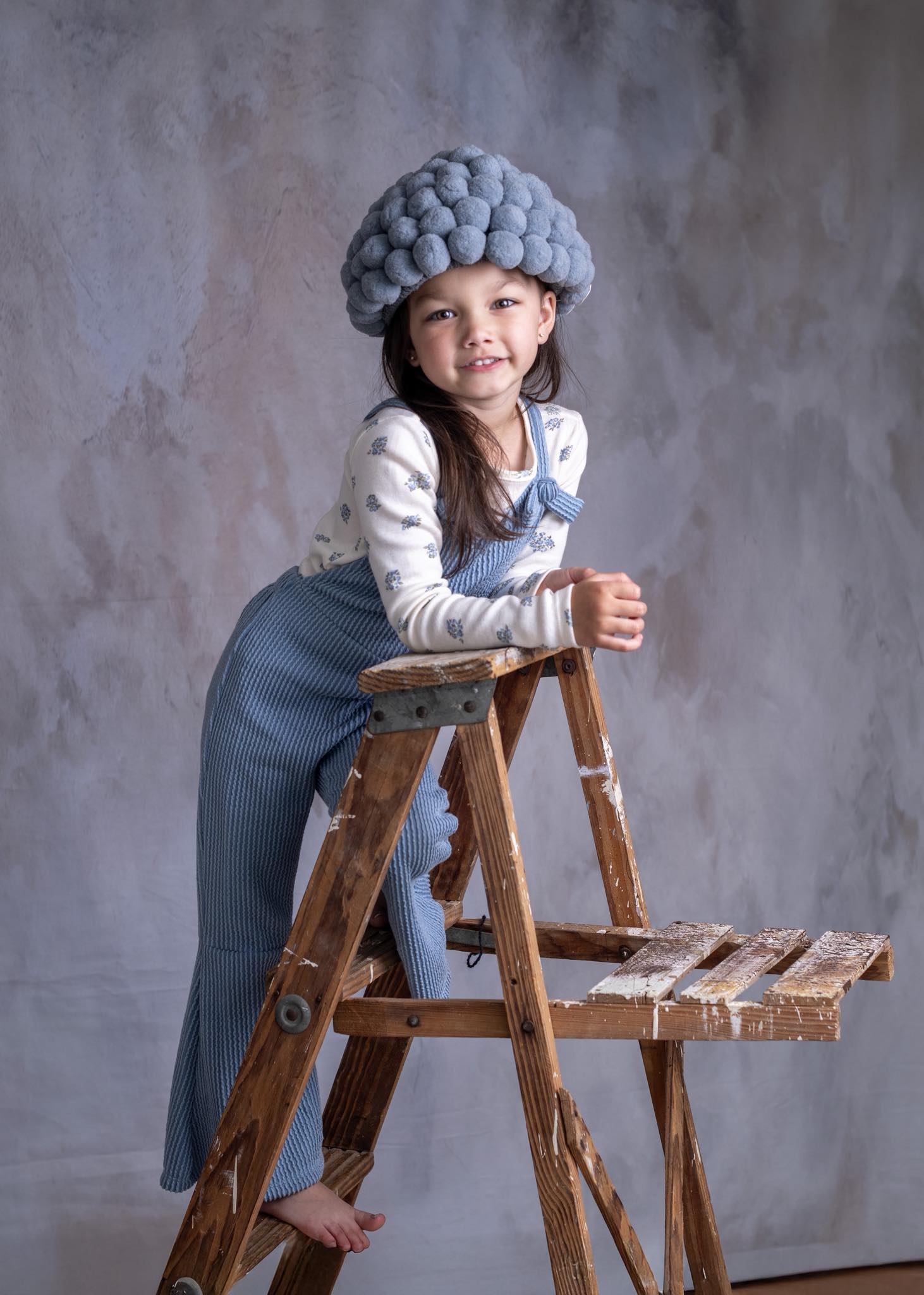 Kate Abstrait Gris Vintage Mur Toile de fond conçue par Emetselch - Kate Backdrop FR