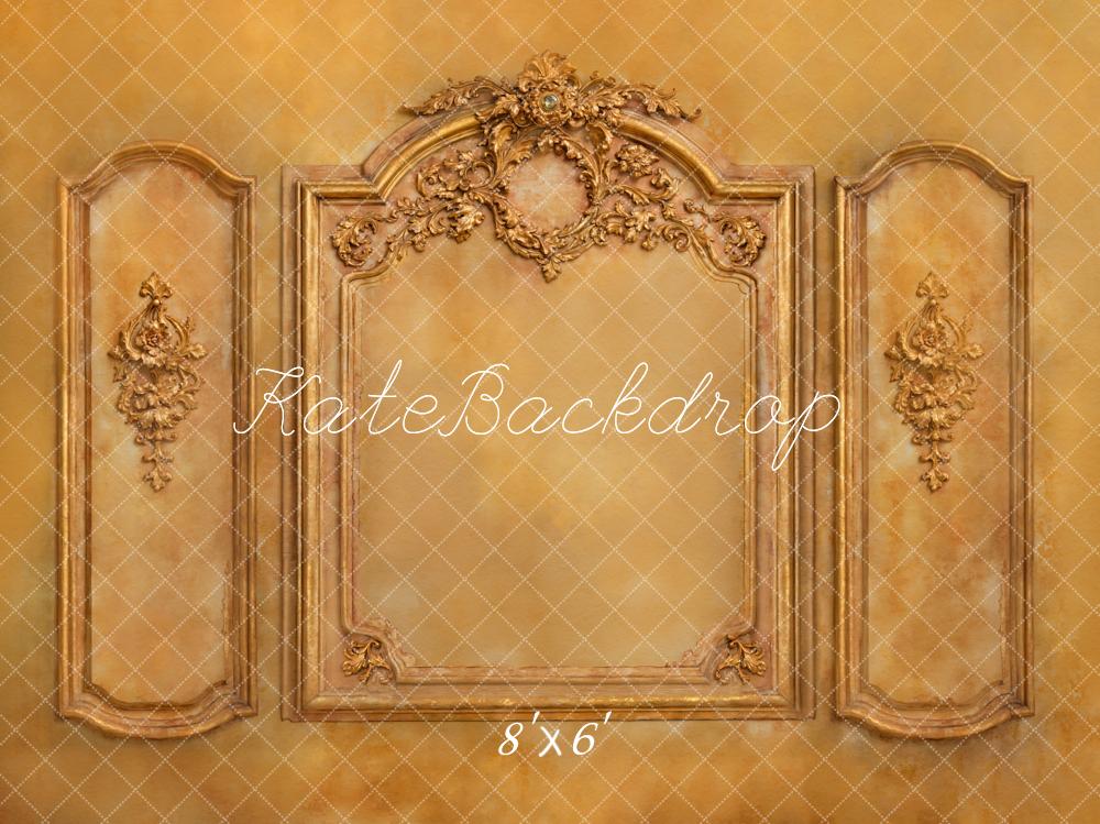Kate Mur Vintage Doré Orné Toile de fond conçue par Kate Image - Kate Backdrop FR