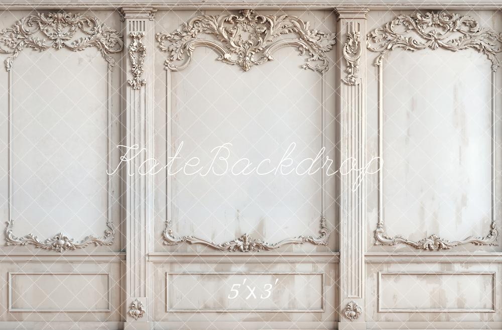 Kate Élégant Mur Vintage Sculpture Toile de fond conçue par Kate Image - Kate Backdrop FR