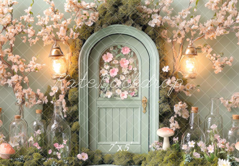 Kate Jardin Porte Fleurs Lumière Toile de fond conçue par Mini MakeBelieve - Kate Backdrop FR