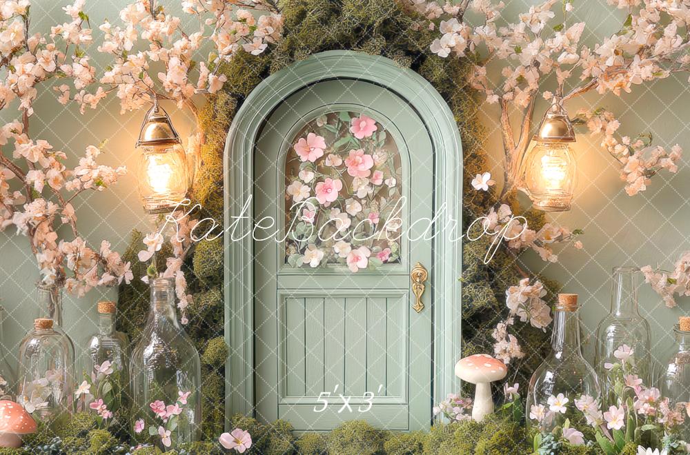 Kate Jardin Porte Fleurs Lumière Toile de fond conçue par Mini MakeBelieve - Kate Backdrop FR
