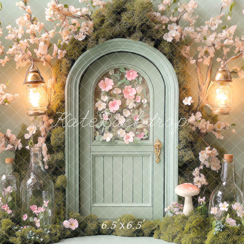 Kate Jardin Porte Fleurs Lumière Toile de fond conçue par Mini MakeBelieve - Kate Backdrop FR