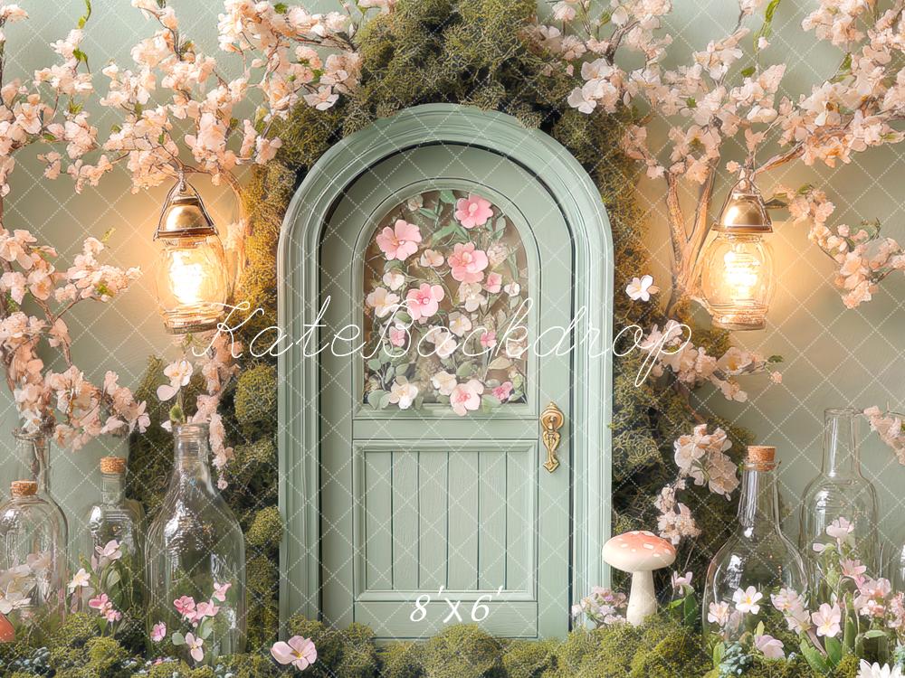 Kate Jardin Porte Fleurs Lumière Toile de fond conçue par Mini MakeBelieve - Kate Backdrop FR