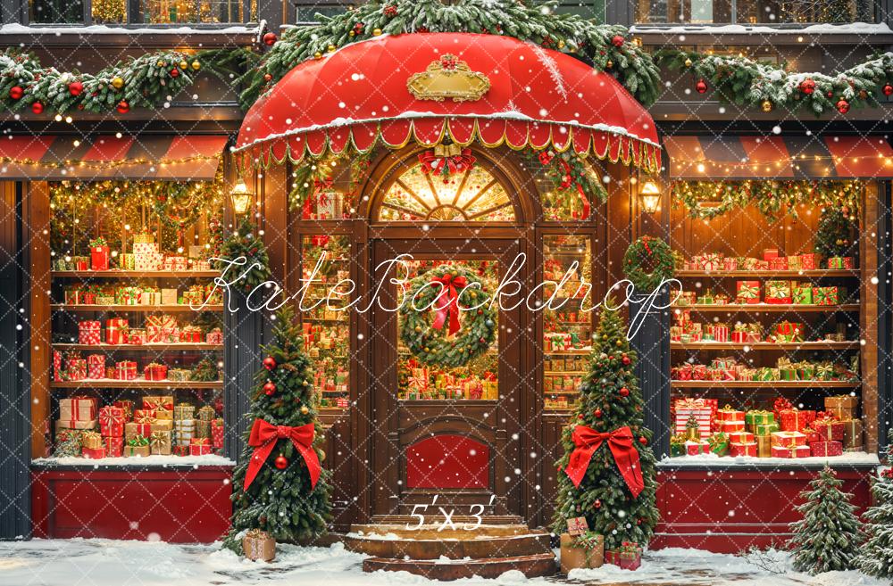 Kate Noël Vitrine Cadeaux Magasin Toile de fond conçue par Chain Photographie - Kate Backdrop FR