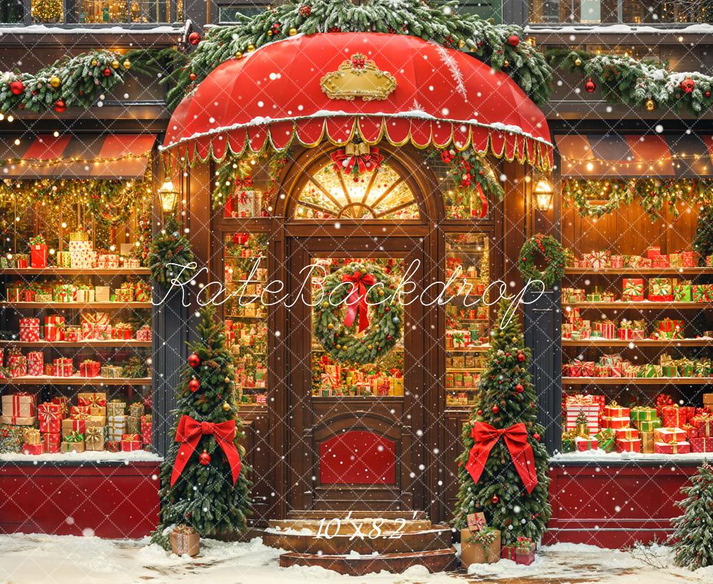 Kate Noël Vitrine Cadeaux Magasin Toile de fond conçue par Chain Photographie - Kate Backdrop FR